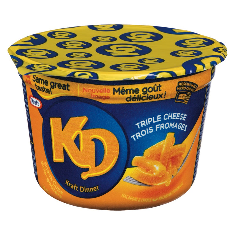 KRAFT KD Triple Cheese Macaroni & Cheese 58g