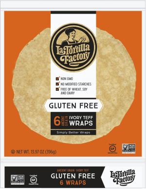 LA TORTILLA Factory Wraps 396g