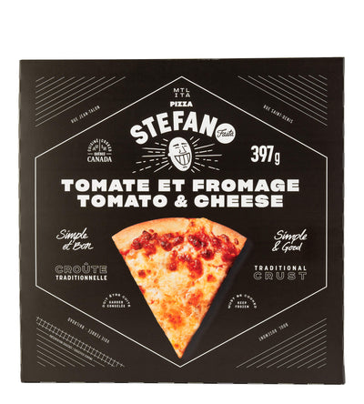 Stefano Ready To Cook Tomato & Cheese Pizza, 397 g