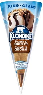 KLONDIKE CONE CHOCOLATE VANILL 1 ea