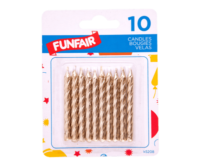 Fun Fair Candles, 10 ct