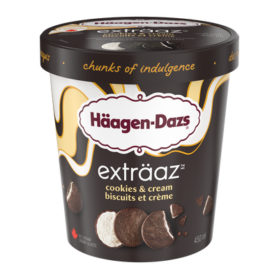 Haagen Dazs Exraaz Caramel Cone Explosion Ice Cream, 450 mL