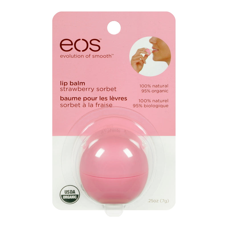 EOS Strawberry Sorbet Lip Balm, 709 g