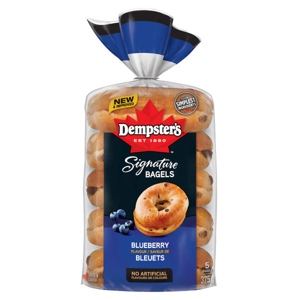 DEMPSTER'S Blueberry Bagel