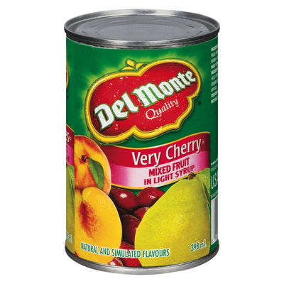 DEL MONTE Very Cherry Mixed Fruit in Light Syrup 398ml
