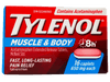 TYLENOL Muscle & Body Fast, Long-Lasting Pain Relief Caplets 16's