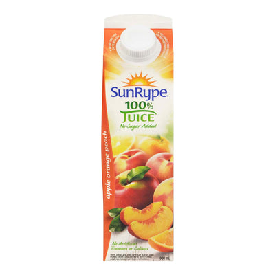 SUNRYPE Apple Orange Peach 100% Juice 900ml