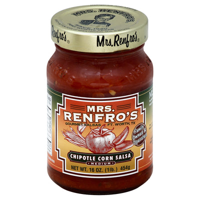 MRS RENFRO'S Gourmet Salsa Chipotle Corn Salsa 454g