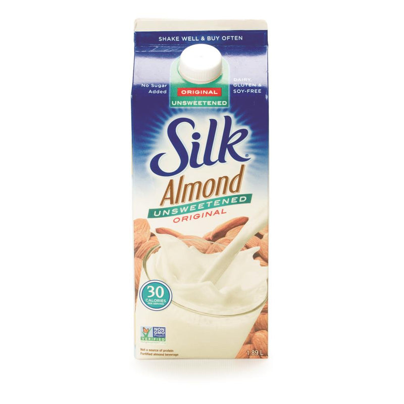 SILK Almond Unsweetened Original 1.89L