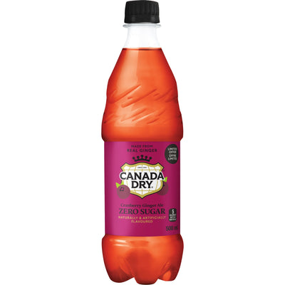 CANADA DRY ZERO CRANBERRY GING 500 ml