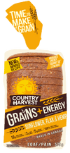 COUNTRY HARVEST Grains + Energy Sunflower, Flax & Hemp 570g