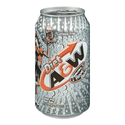 A & W Diet Root Beer, 355 mL