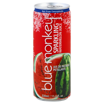 Blue Monkey Sparkling Watermelon Juice, 330 mL, 11.2 fl oz