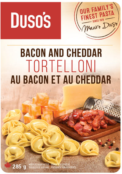 DUSO'S Bacon and Cheddar Tortelloni 285g