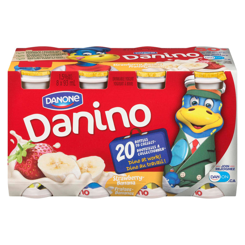 DANONE Danino Yogurt Strawberry Banana