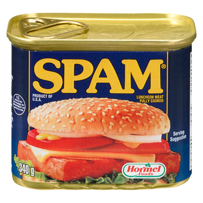 SPAM Canned Luncheon Meat Fully Cooked, 340 g