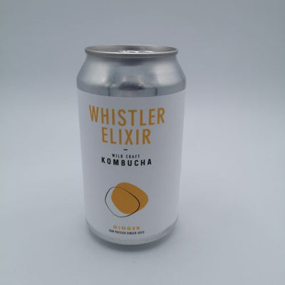 Whistler Elixir Ginger Kombucha, 1 ct