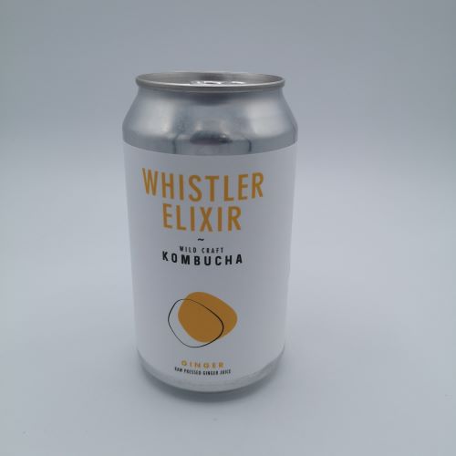 Whistler Elixir Ginger Kombucha, 1 ct