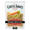 LENTIL SNAPS Tomato Basil Flavoured Baked Lentil Crisps 85g