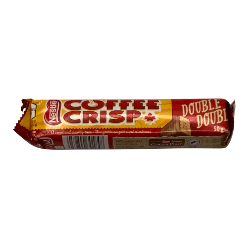 Nestle Coffee Crisp Double Double Wafer Bar, 50 g