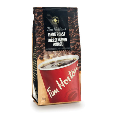 TIM HORTON'S Dark Roast Fine Grind Coffee 300g