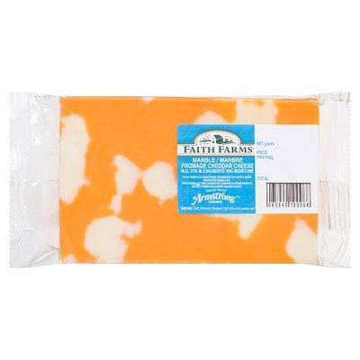 FAITH FARMS MARBLE CHEDDAR Block