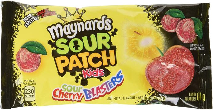 MAYNARDS Sour Cherry Blasters 64 G