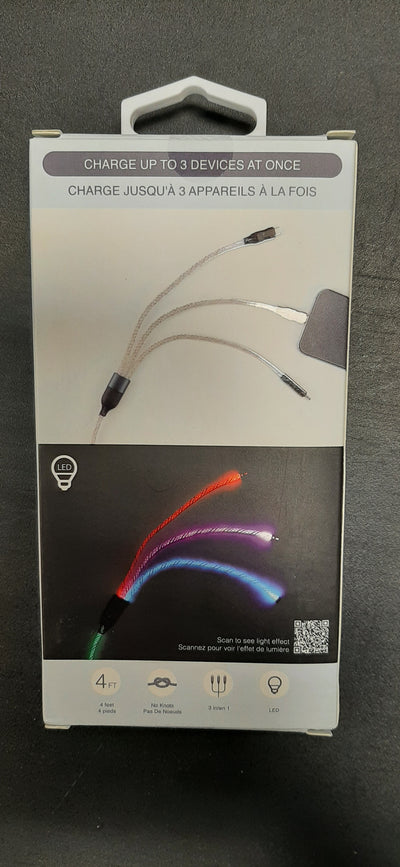 AMAZE 3.5FT USB A-C LIGHTNING 1 EA