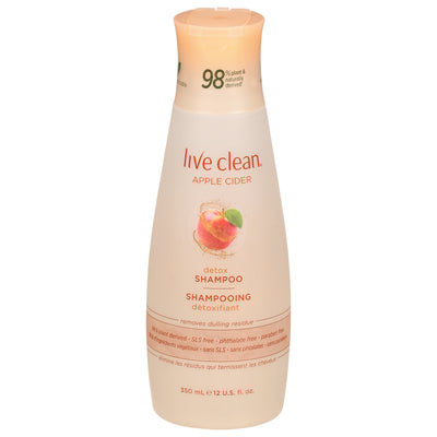 Live Clean Detox Apple Cider Shampoo, 350 mL