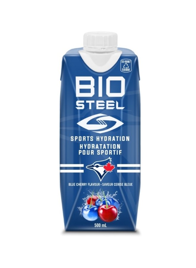 Bio Steel Blue Cherry Flavour Sports Hydration Sports Drink, 500 mL