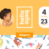 Hello Bello 22 - 37 Pounds Size 4 Diapers, 23 ct