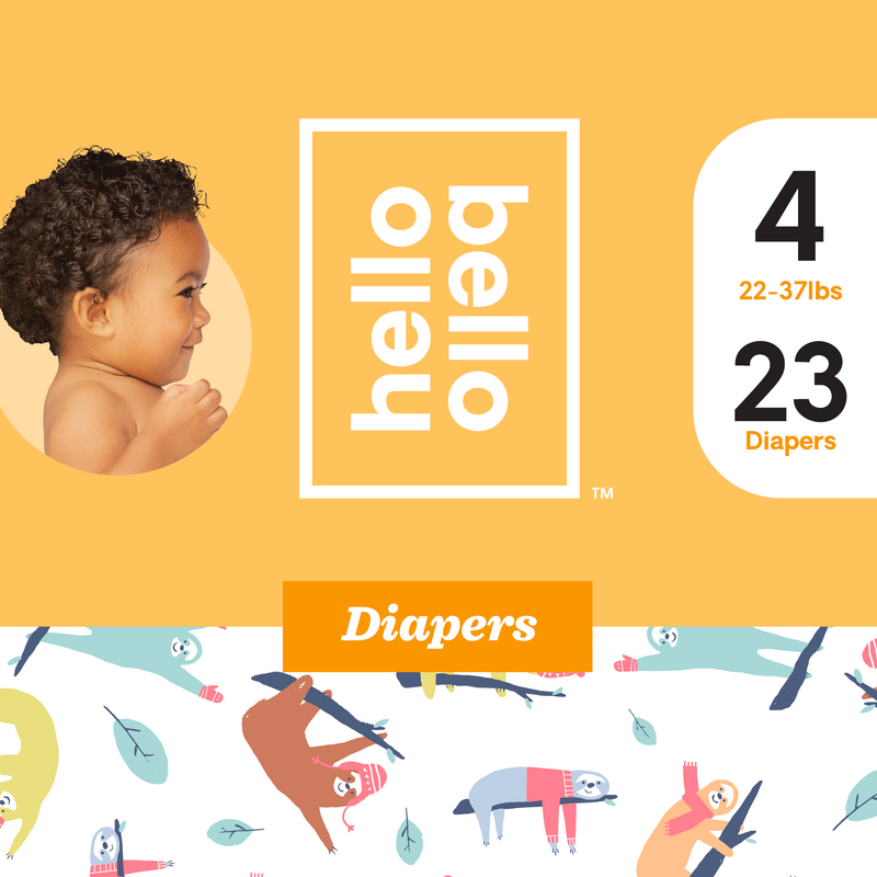 Hello Bello 22 - 37 Pounds Size 4 Diapers, 23 ct