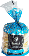 Zorbas Authentic White Pitas, 450 g