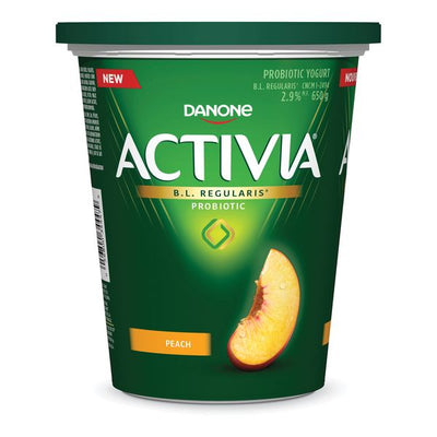Activia Peach Yogurt, 650 g