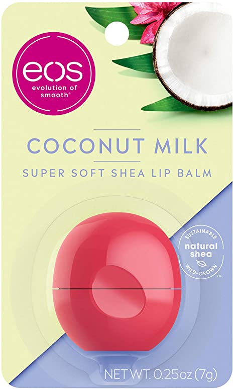EOS Coconut Milk Super Soft Shea Lip Balm, 7 g