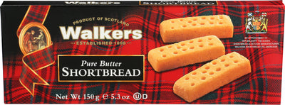 WALKERS Pure Butter Shortbread 150g