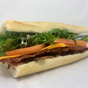 BACON LETTUCE TOMATO CHEESE SANDWICH