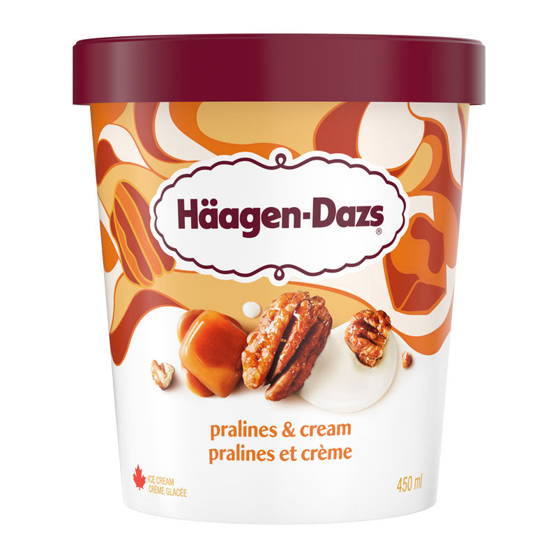 Haagen-Dazs Pralines & Cream, 450 mL