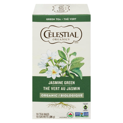 Celestial Organics Jasmine Green, 18 ct