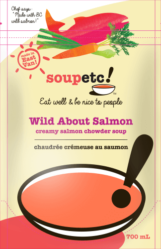 Soupetc! Wild About Salmon, 700 mL