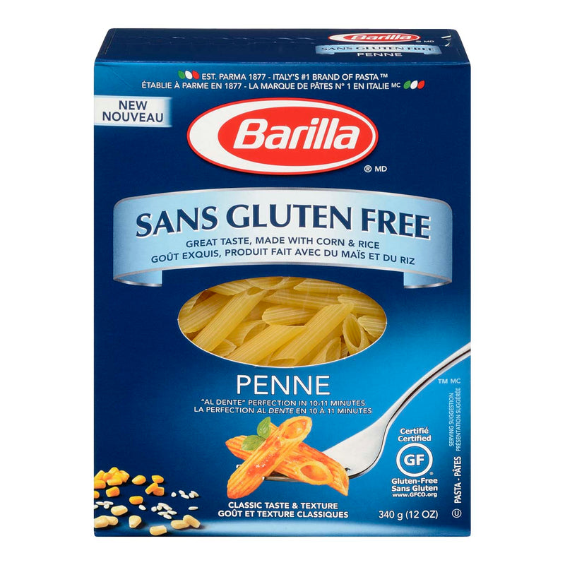 BARILLA Sans Gluten Free Penne 340g