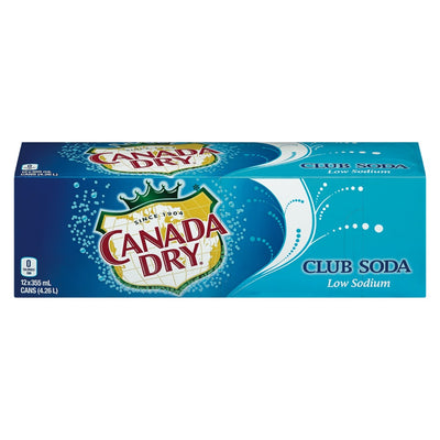 CANADA DRY Club Soda 355ml
