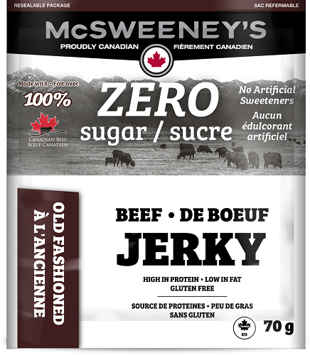 MCSWEENIES Zero Sugar Old Fashioned Beef Jerky 70g