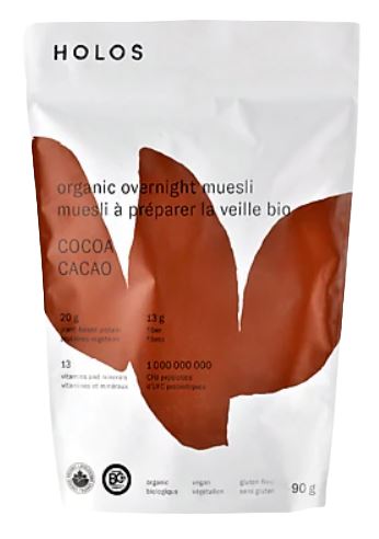 HOLOS COCOA OVERNIGHT MUESLI 90 g