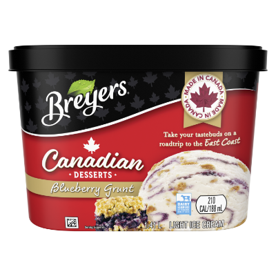 BREYERS BLUEBERY GRUNT ICE CRE 1.41 l