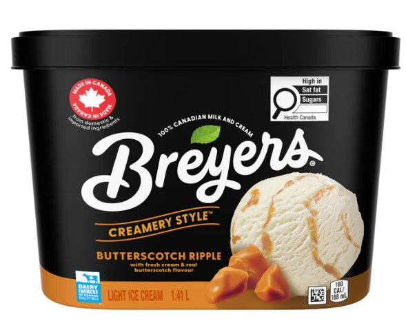 BREYERS CREAMERY BUTTERS RIP 1.41 l