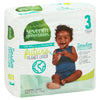 Seventh Generation 3 (16-21 lbs) Diapers, 27 diapers