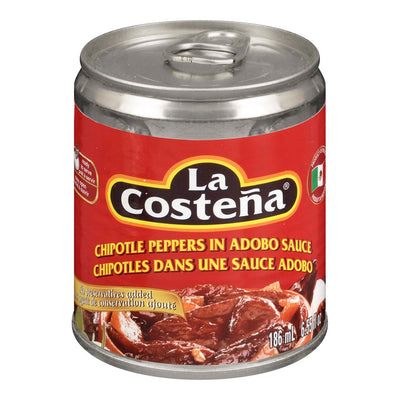 LA COSTENA Chipotle Peppers in Adobe Sauce 186ml