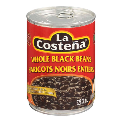 La Costena Whole Black Beans, 528.3 mL
