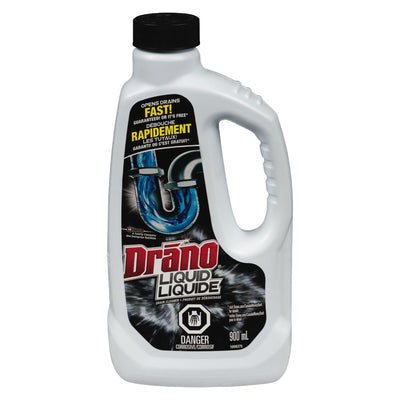 Drano Liquid Drain Cleaner, 900 mL